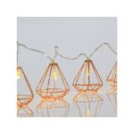 10 LED ΧΡΥΣΑ ΜΕΤΑΛΛΙΚΑ ΔΙΑΚΟΣΜΗΤΙΚΑ ΜΠΑΤΑΡΙΑΣ ΘΕΡΜΟ ΛΕΥΚΟ IP20 600-11266