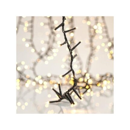 800 LED ΣΕ ΣΕΙΡΑ, 3MM, 33V, ΕΠΕΚΤΑΣΗ ΕΩΣ 2, ΠΡΑΣΙΝΟ ΚΑΛΩΔΙΟ, ΘΕΡΜΟ ΛΕΥΚΟ LED, ANA 2CM, ΙΡ44 600-11303