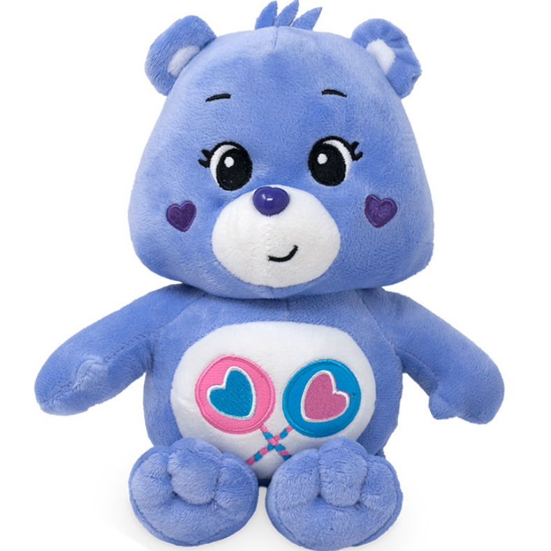 care bears – 25cm magic supersoft purple plush
