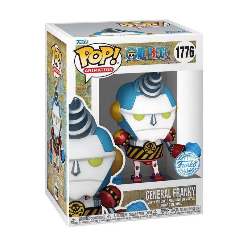 funko pop! animation: *chase* one piece general franky (special edition) 1776 vinyl figure (82823)