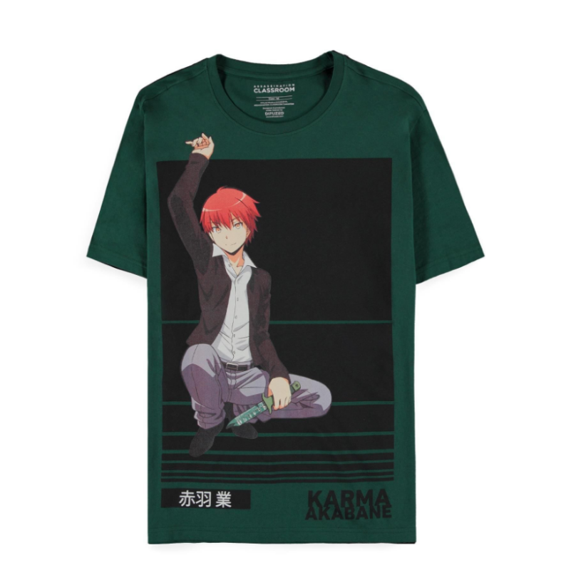 assassination classroom – men’s short sleeved t shirt (size xxl)