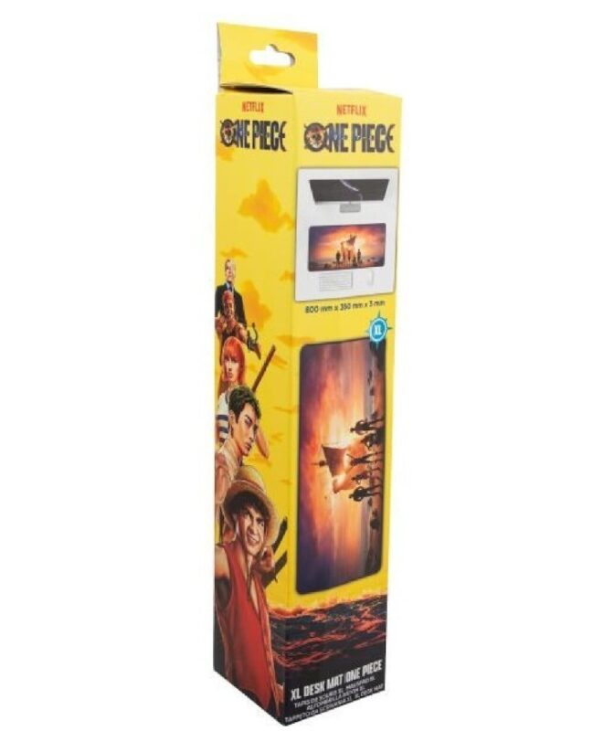 desk mat going merry & straw hat crew one piece netflix