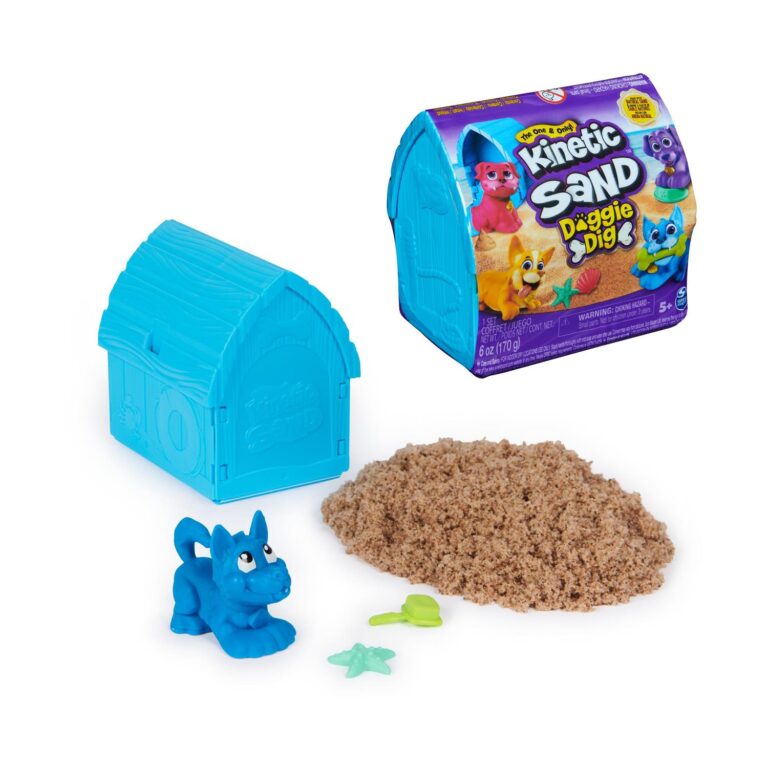 spin master kinetic sand: doggie dig (6068641)