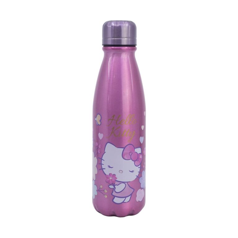 stor: hello kitty daily aluminium bottle (600ml) (81740)