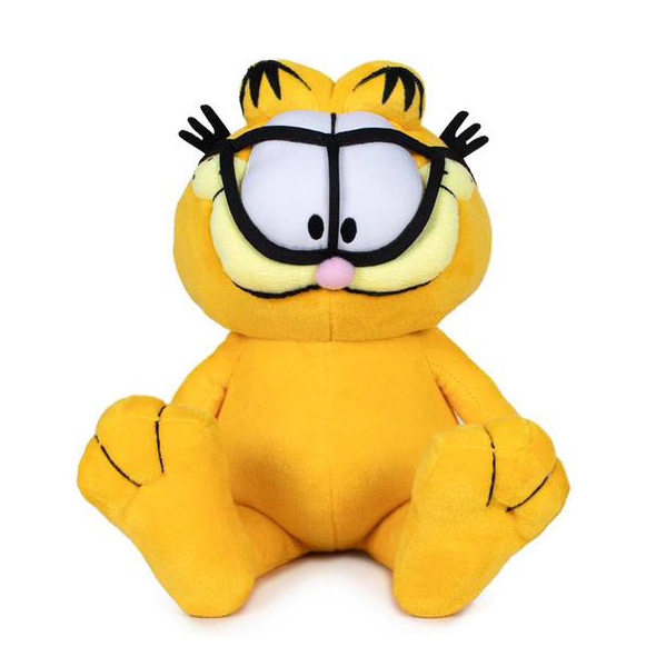 pc merch garfield with glasses plush 30 cm